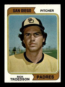 1974 Topps #77  Rich Troedson SD RC NM/NM+ X2817840