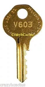 Master Lock Padlock 1525 1585 2010 2076 Control Key OEM Original Master Key V603 - Picture 1 of 2