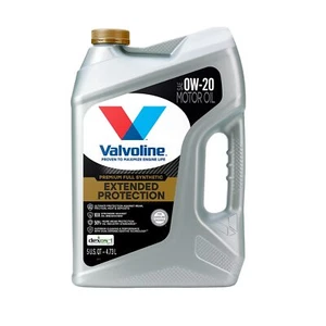 Valvoline Extended Protection Full Synthetic Motor Oil 5 QT Ultimate Engine Care - Picture 1 of 8
