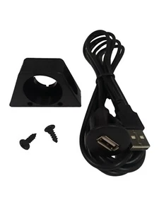Auto USB Extension Cable Dashboard Mount AUX for Car Stereo 6 Feet 6ft - Picture 1 of 3