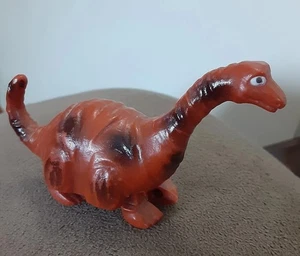 Durham's Mini Dinosaur Wind Up Toy Made In Hong Kong long neck KN Vintage 1980 - Picture 1 of 4