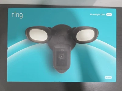 Ring Floodlight Cam Pro con Video 2K y Ring Vision, 2 Luces LED Foto 1 de 2