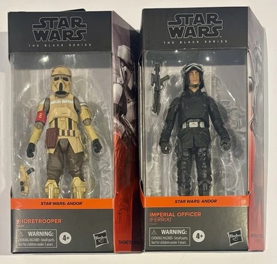 Star Wars: The Mandalorian The Black Series Lote de (2)-Shoretrooper & Ferrix-Nuevo Foto 1 de 4