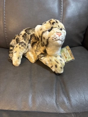 Leopardo nublado en peligro de extinción Webkinz WKSE3004. Nuevo con código precintado. Retirado Foto 1 de 2
