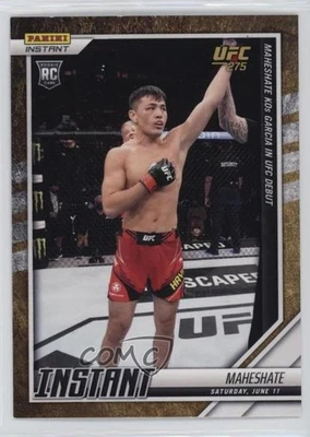 2022 Panini Instant UFC Bronze /50 Maheshate #49 - Image 1 of 2