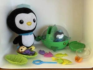 Octonauts Gup E Rescue Vehicle/Net Peso HTF + Shellington Swell Shark Peso Plush - Bild 1 von 12