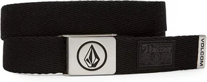 Cintura Volcom Circle Web, nera, taglia unica - Foto 1 di 1