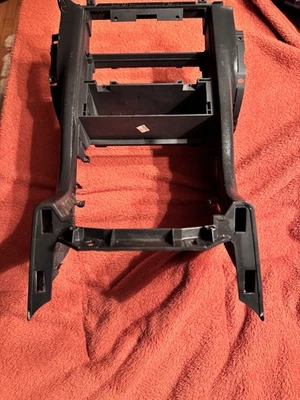 97-04 Mercedes SLK 230 320 OEM tampa de acabamento de console central superior preta - Imagem 1 de 4