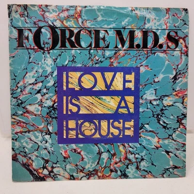 Force MD's Love is a House + Pic Sleeve 7" 45rpm M- Vinyl 80's Record 45 Foto 1 de 4