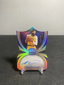 2021-22 Corona Reale Royal Andre Drummond Firme Reali su Carta Auto /49 - Foto 1 di 2