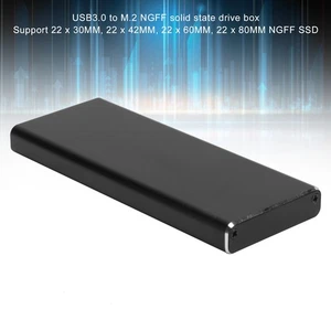 SSD Hard Disk Box USB3.0 To NGFF M.2 Data Transmission External Device NEW - Afbeelding 1 van 12