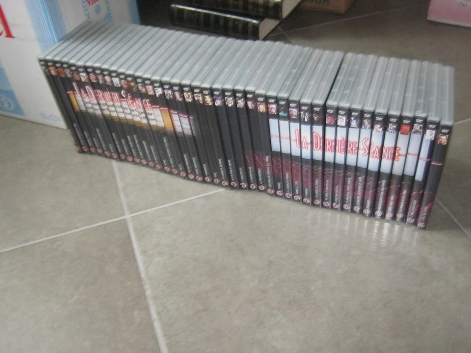 COLLECTION COMPLETE DVD LA DERNIERE SEANCE EDDY MITCHELL DU 1 AU 40 TTBE TBE - Photo 1/4