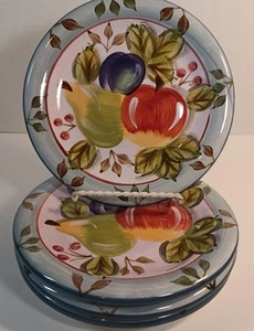 4 Insalatiere Heritage Frutta Foresta Nera 8" Ottime Condizioni - Foto 1 di 4