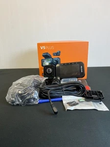Rexing V5 Plus Black Built-in GPS Loop Recording 3-Channel 4K Dash Camera - Picture 1 of 12