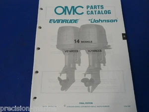 1988, 14 Models Parts Catalog, OMC Evinrude/Johnson - Picture 1 of 1