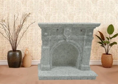 Mueble de muñeca escala 1/6 CHIMENEA mármol para casa de muñecas Barbie impreso en 3D Foto 1 de 3