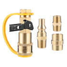 Propane Tank Splitter Quick Connect Gas Hose Fittings