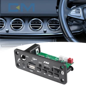 DC5V Amplifier MP3 Bluetooth Audio Decoder Board Car FM Receiver 2*3W MP3 Player - Picture 1 of 21