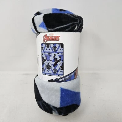 Manta polar de felpa suave Pantera negra Marvel Avengers / 46 pulgadas x 60 pulgadas Foto 1 de 2