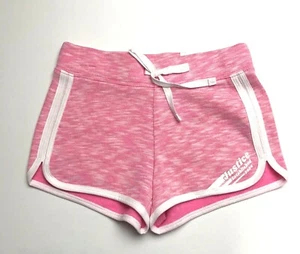 Justice Shorts Logo Dolphin 1 Pink White Girls Short Size 7 - Picture 1 of 5