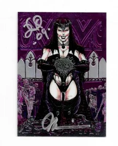 Lady Death All Chromium 1994 card 32 signed Greg DARK ONE Williams Brian Pulido - Picture 1 of 2