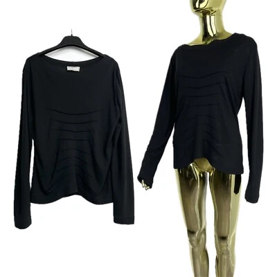 Philosophy di Alberta Ferretti Vintage Top Manga Larga Pullover Talla 14 EE. UU. / 44 Foto 1 de 2