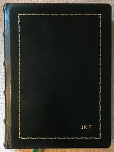 " MERRIAM-WEBSTER'S COLLEGIATE THESAURUS " 1988 HC VG FULL LEATHER GILT EDGES - Picture 1 of 2