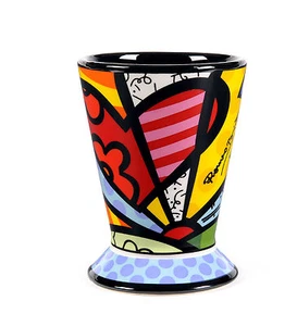 "ROMERO BRITTO ""A NEW DAY"" TAZA DE BAÑO o SOPORTE CEPILLO DE DIENTES ** NUEVO ** - Imagen 1 de 1