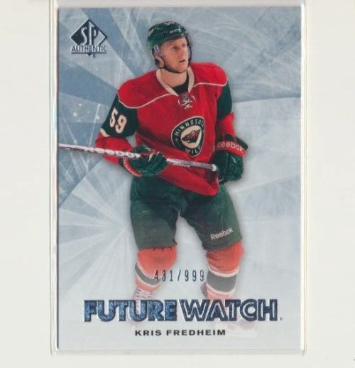 2011-12 SP Authentic Future Watch Rookie 197 Kris FredHeim /999 Minnesota Wild - Image 1 of 1