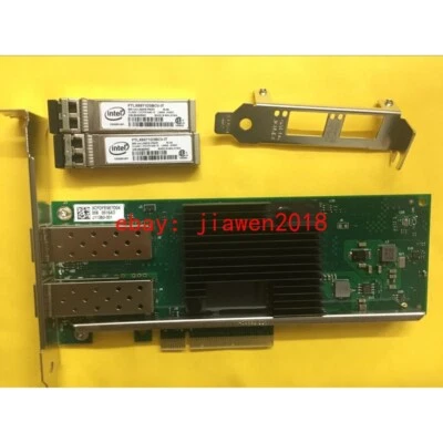 Intel10Gbps PCI-e(3.0) x8 X710-DA2 Ethernet Server Adapter +2*Intel 850nm Module - Image 1 of 4