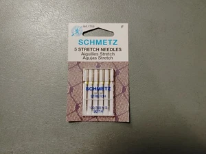 5 PACK SCHMETZ STRETCH SEWING MACHINE NEEDLES SIZE 14/90~130/705 H-S - Picture 1 of 1