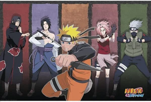 Naruto Allies Maxi Poster 61x91.5cm / 24x36" 170g/m² GB Eye - Picture 1 of 2