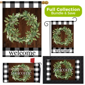 Briarwood Lane Farmhouse Wreath Spring Design Collection - Picture 1 of 1
