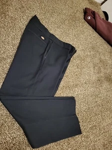 Dickies 874 Original Fit Black 30X30 Flat Front Straight Leg Workwear Skatewear - Picture 1 of 8