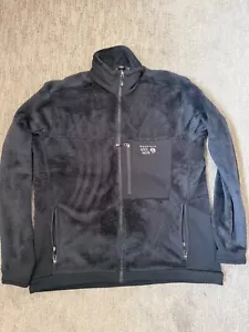 mountain hardwear xxl monkey man jacket black polartec sherpa - Picture 1 of 3