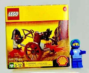 (2538) LEGO Castle: Fright Knights Carro de Bomberos Shell #4 Nuevo Sellado Carro Retirado - Imagen 1 de 8