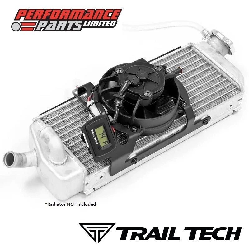 Kit de ventilador de radiador digital Trail Tech 732-FN3 TTO para KTM 250EXC-F 2017-2018 Foto 1 de 4