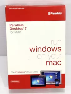 Parallels Desktop 7 for Mac Run Windows on Your MAC NEW SEALED - Picture 1 of 3
