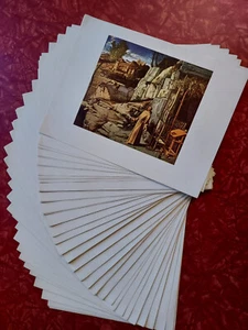 Small Art Prints - World's Great Paintings - 1950s 1st Ed - NM or MINT - Picture 1 of 177