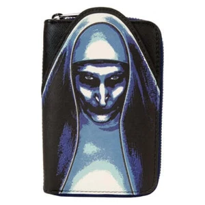 Halloween Horror Loungefly The Nun Cosplay Glow Zip Around Wallet Purse - Picture 1 of 4