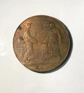 1900 Paris Universal Expo / Monnaie De Paris by A. Patey Bronze medal 38mm - Picture 1 of 2