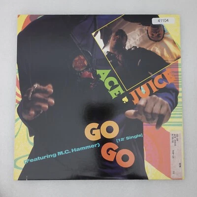 Ace Juice And Mc Hammer Go Go SINGLE Vinyl Record Album Foto 1 de 4