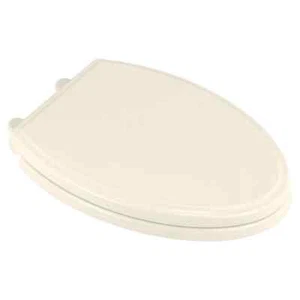American Standard Traditional Elongated Luxury Toilet Seat in Linen - Picture 1 of 2