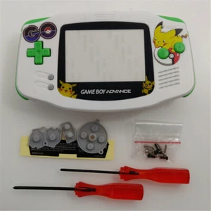 Customized Pattern Shell Case Housing for Nintendo Game Boy Advance - White - Picture 1 of 8