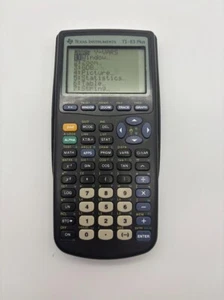 Texas Instruments TI-83 Plus Silver Edition Calcolatrice Grafica Testata/Funzionante - Foto 1 di 7