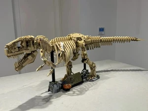 2025 MOC T Rex Fossil Skelett Modell Bausteine Wohndeko Geschenk - Bild 1 von 6