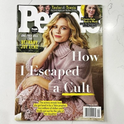 People Magazine October 2024 Bethany Joy Lenz Escapes Cult Princess Kate - Image 1 of 4
