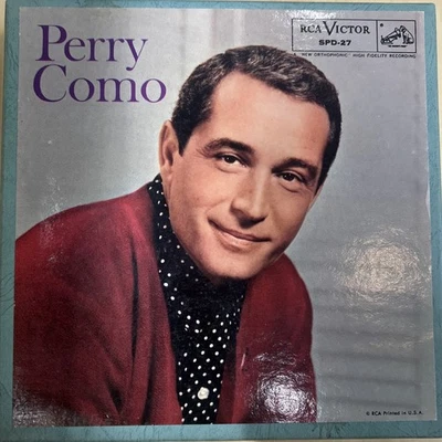 PERRY COMO 45 rpm EP Box US RCA VICTOR SPD-27 with Booklet EX/NM! Set Of 10 - Image 1 of 4