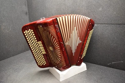 Scandalli B-griff 4 Chörig Musette 120 Bässe  VIDEO #1026 - Bild 1 von 4