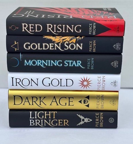Red Rising Series Vol. 1-6, 6 Books Set Hardcover ***NEW*** | eBay